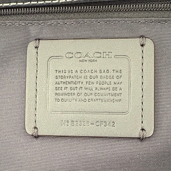 Coach City Tote with Monogram - Picture 3 of 5